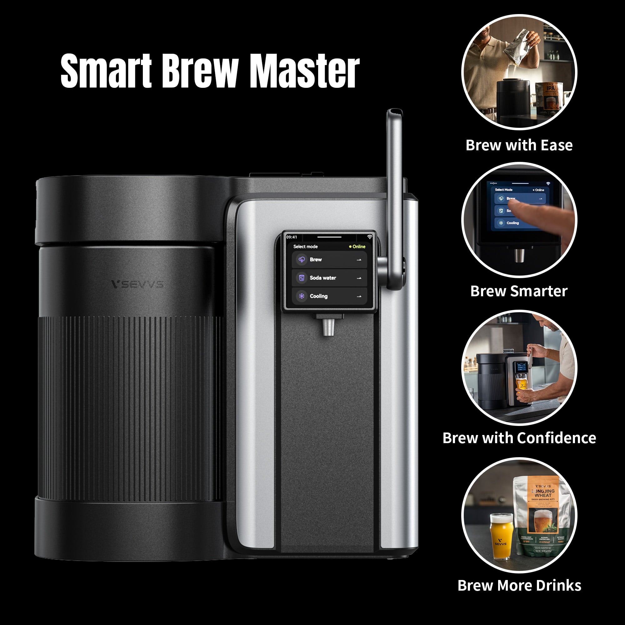 Sevvs-Smart Brewing Machine