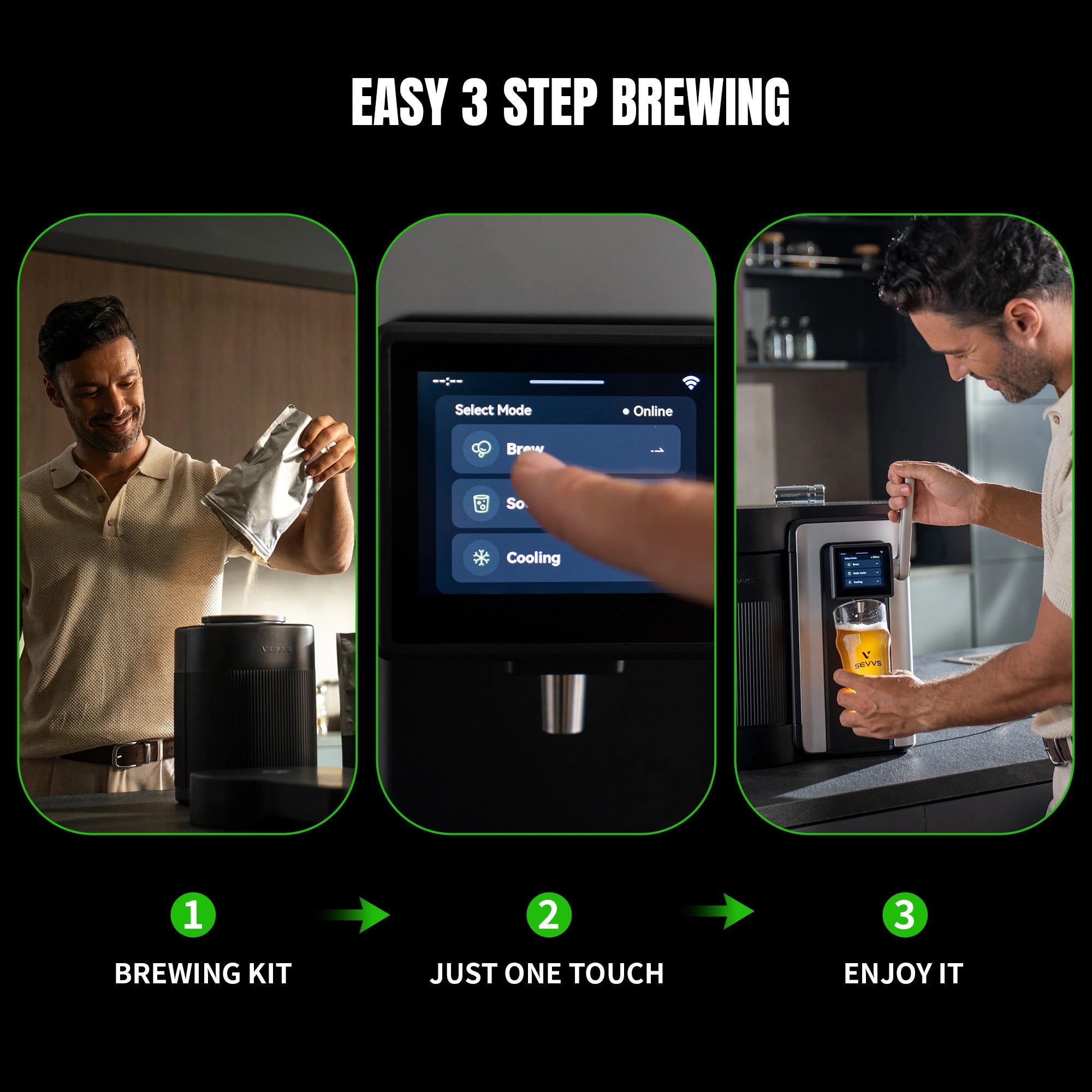 Sevvs-Smart Brewing Machine