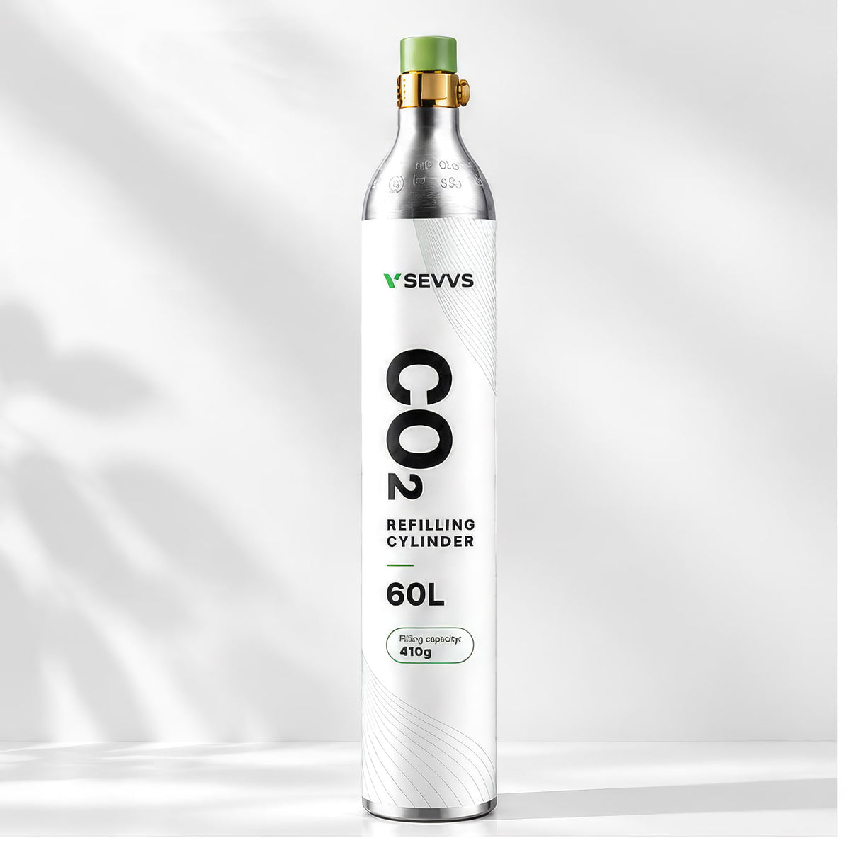 SEVVS Brewing Gas Cylinder - Carbon Dioxide