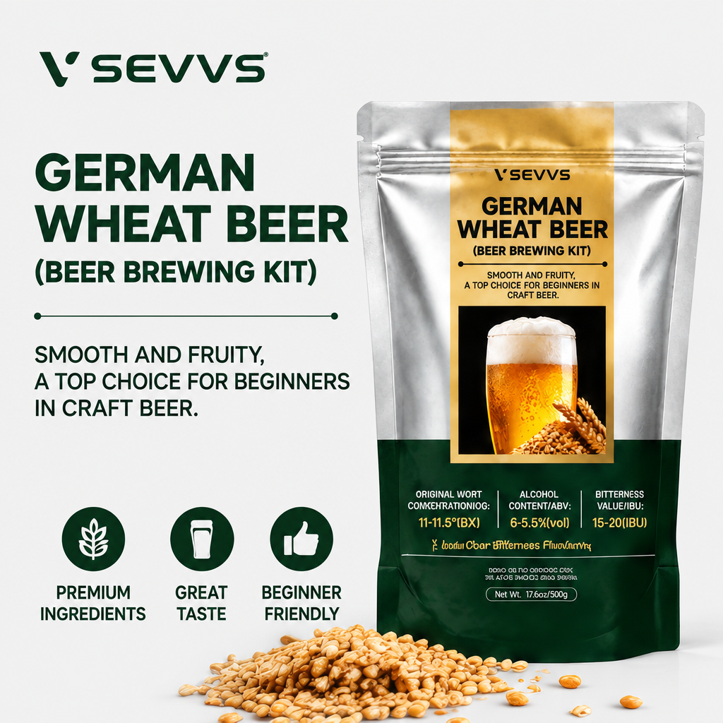 SEVVS German Wheat Beer Brewing Kit