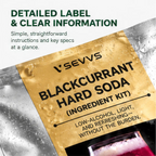 SEVVS Blackcurrant Hard Soda Ingredient Kit