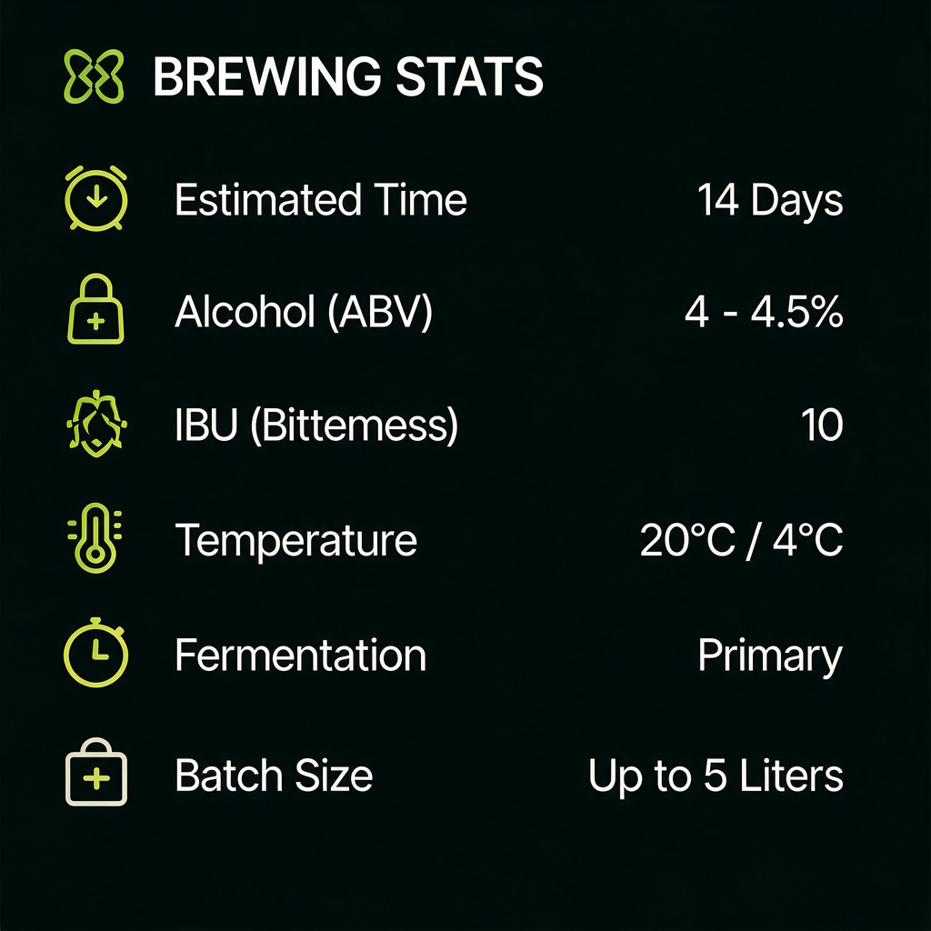 SEVVS German Wheat Beer Brewing Kit