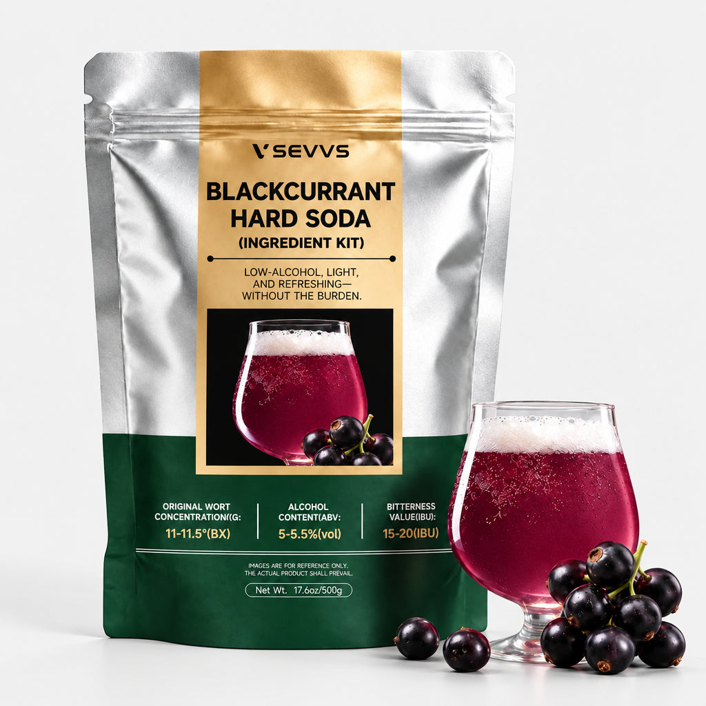 SEVVS Blackcurrant Hard Soda Ingredient Kit