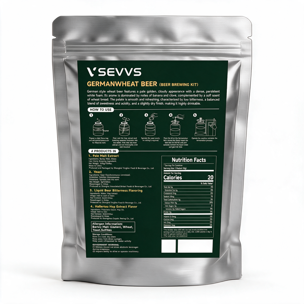 SEVVS German Wheat Beer Brewing Kit