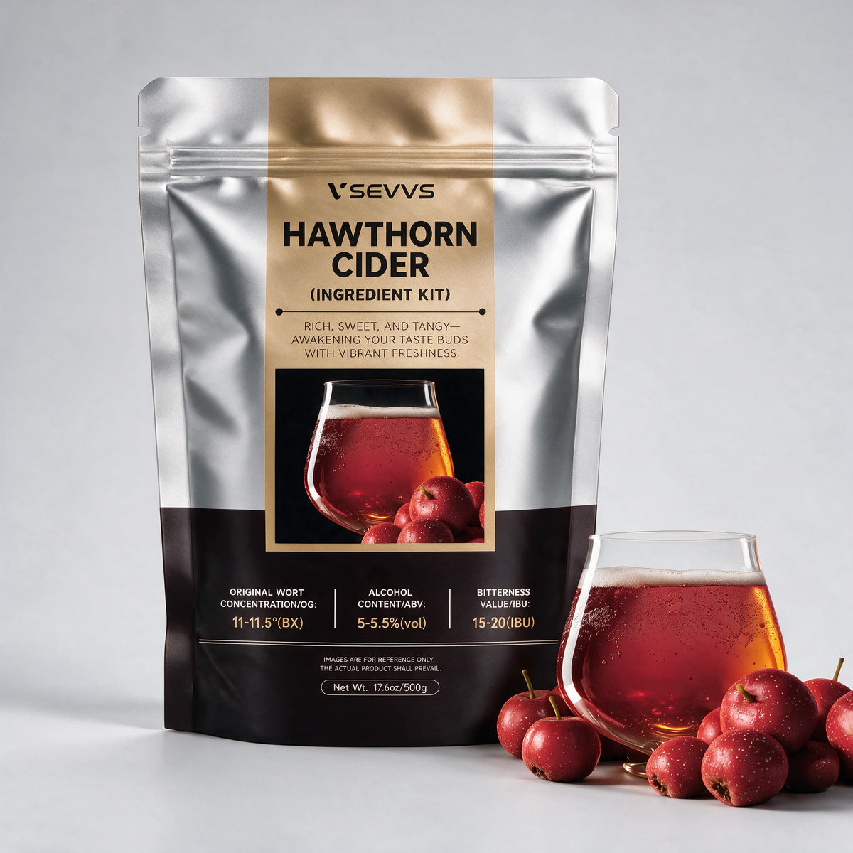 SEVVS Hawthorn Cider Ingredient Kit