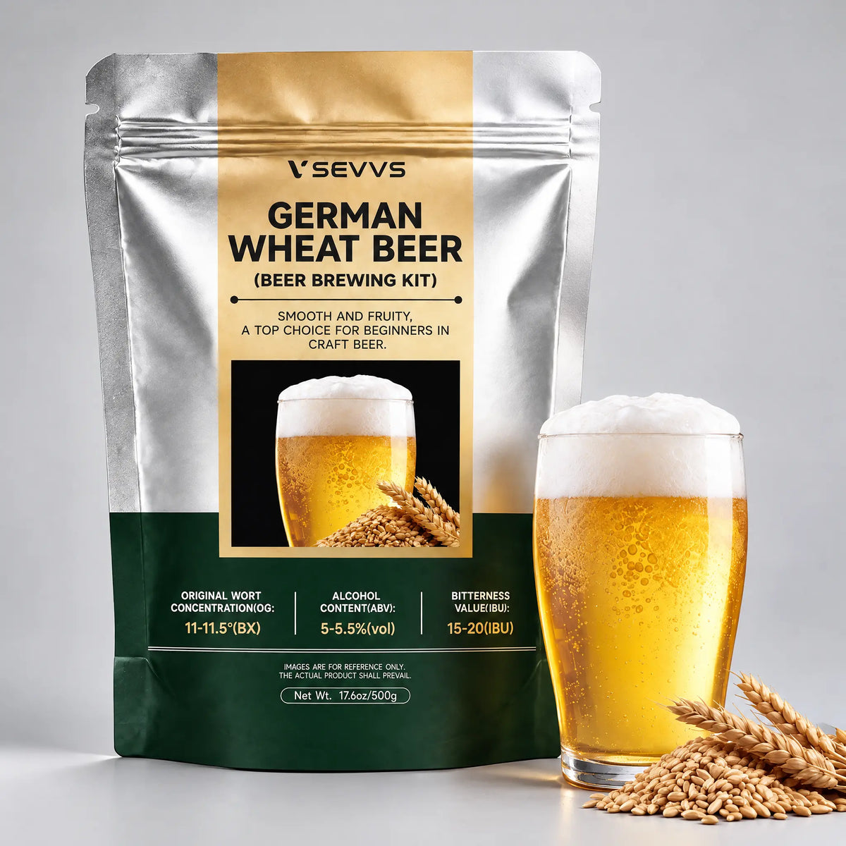 SEVVS German Wheat Beer Brewing Kit