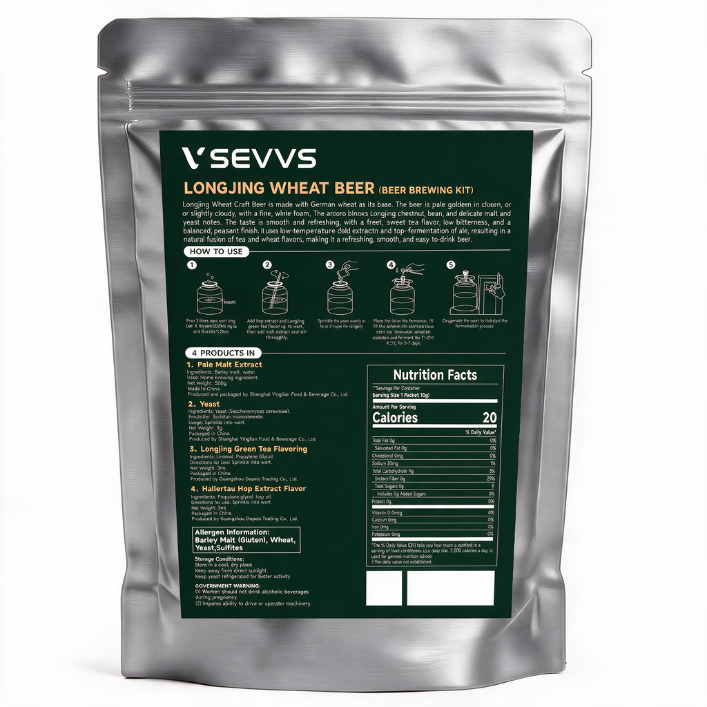 SEVVS Longjing Wheat Beer Brewing Kit