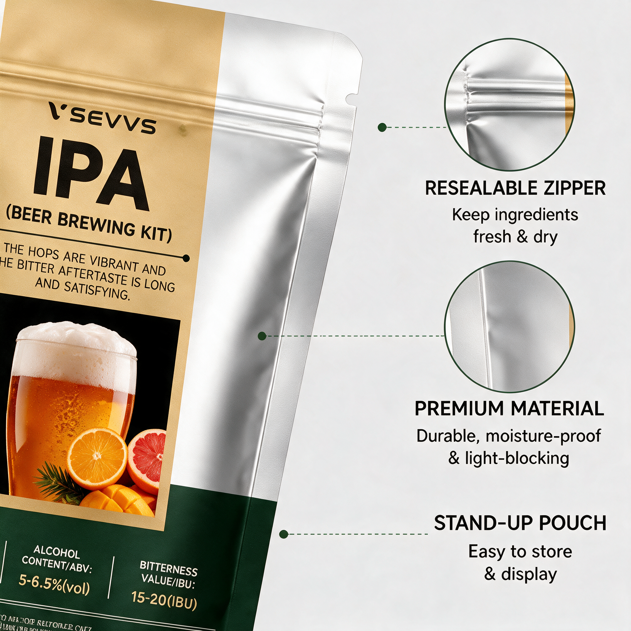 SEVVS Home Brew IPA Kit