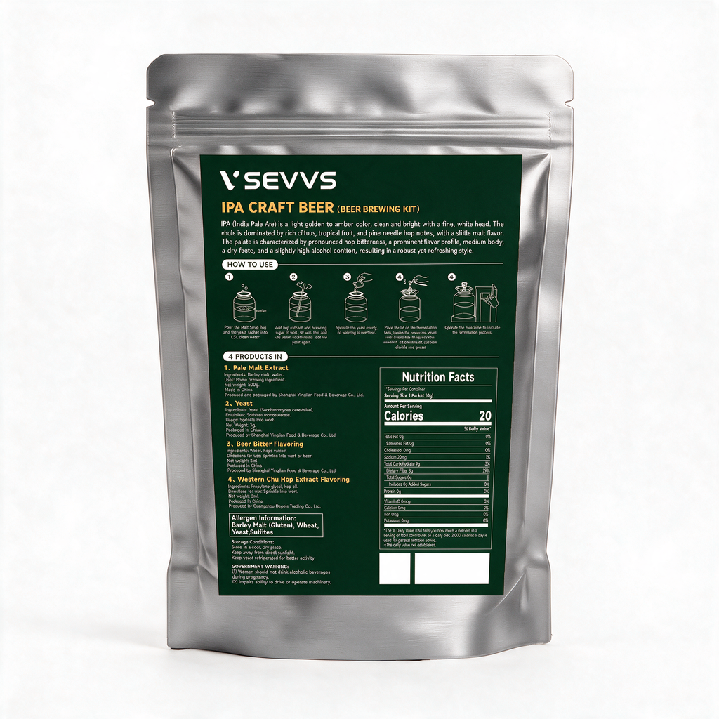 SEVVS Home Brew IPA Kit