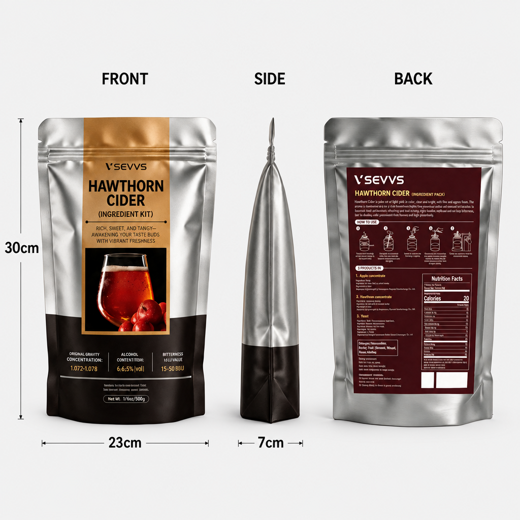 SEVVS Hawthorn Cider Ingredient Kit