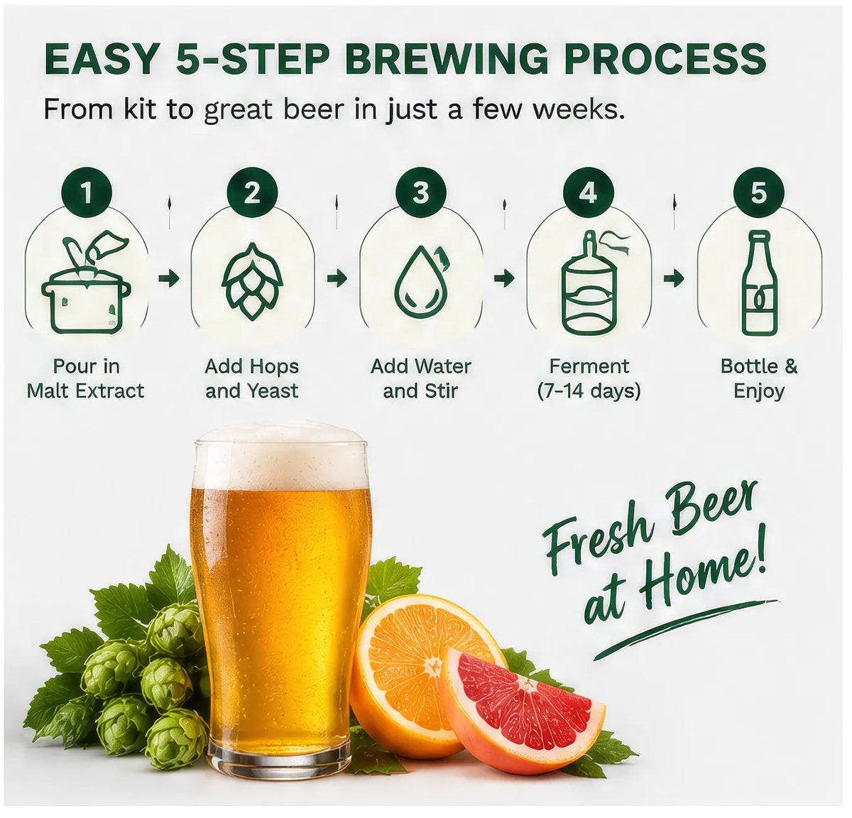 SEVVS Home Brew IPA Kit