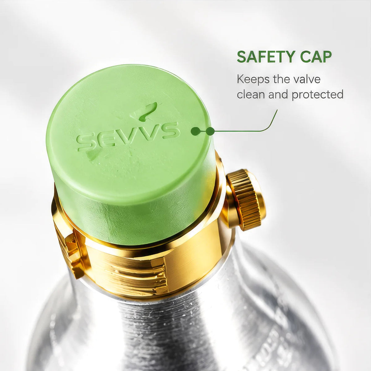SEVVS Brewing Gas Cylinder - Carbon Dioxide