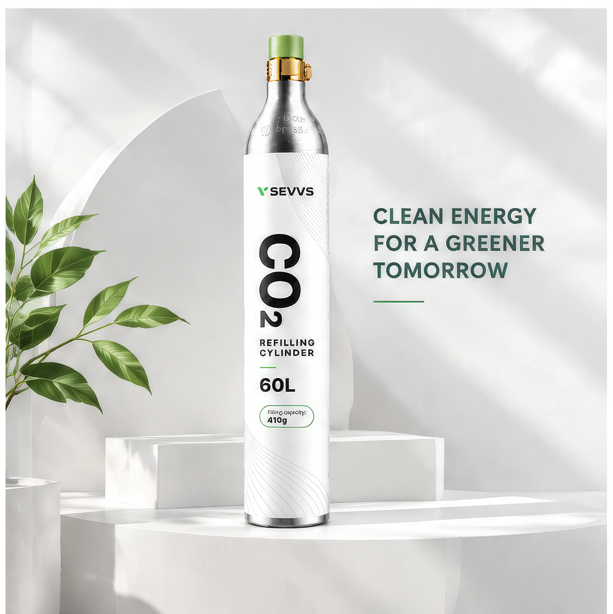 SEVVS Brewing Gas Cylinder - Carbon Dioxide