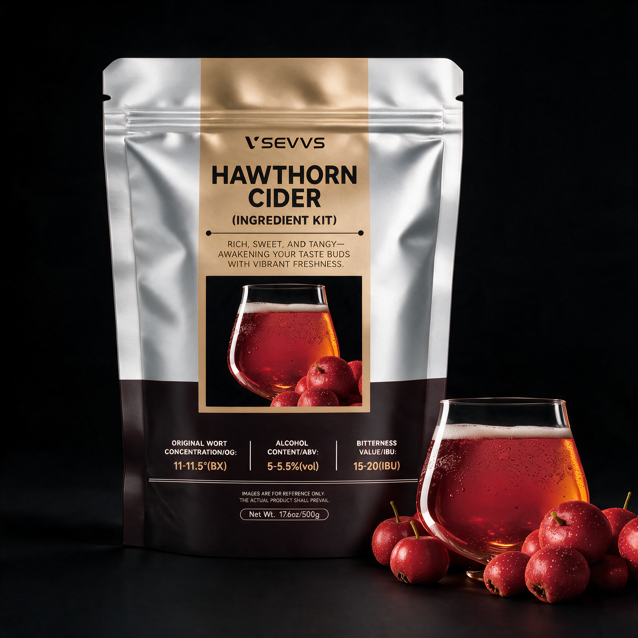 SEVVS Hawthorn Cider Ingredient Kit