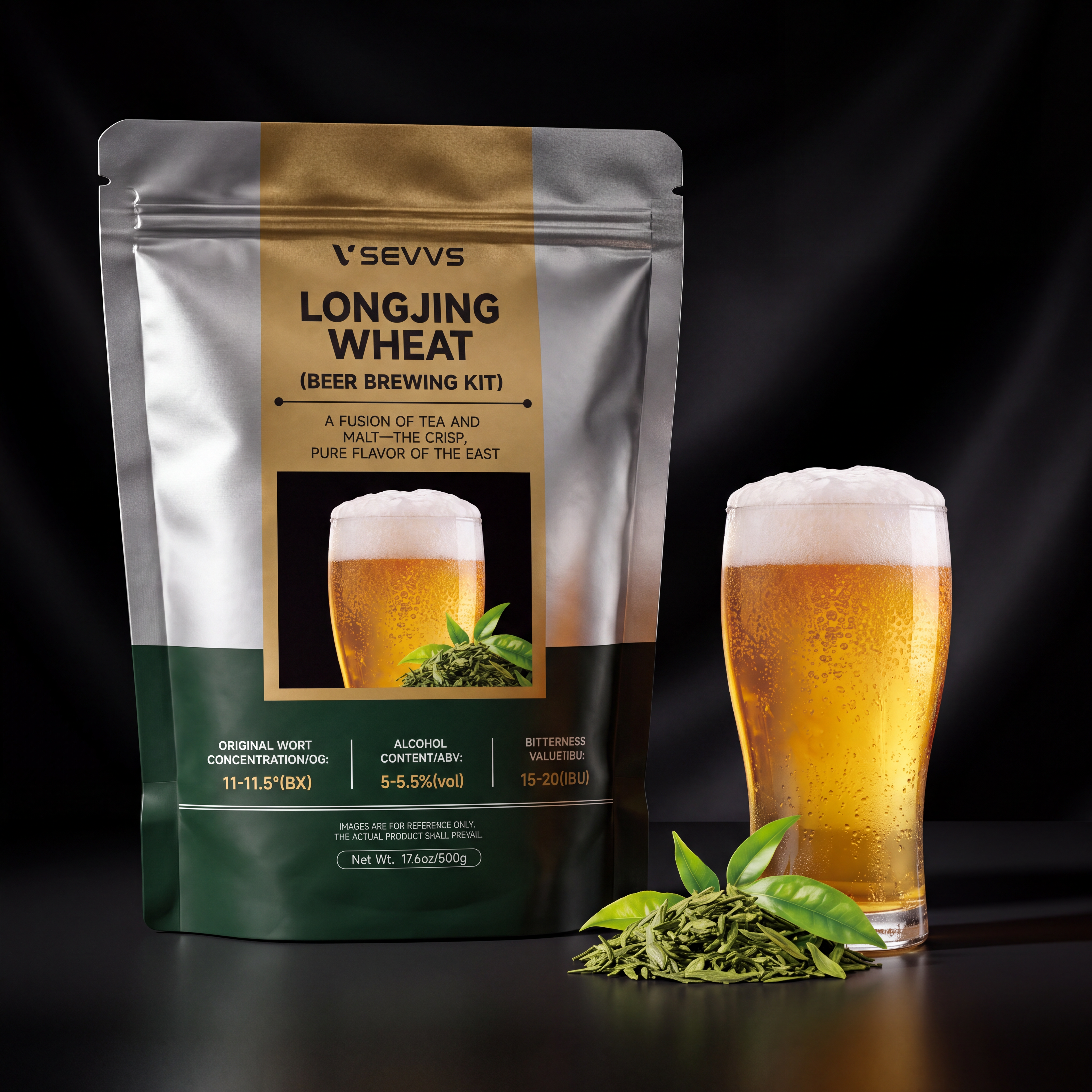 SEVVS Longjing Wheat Beer Brewing Kit