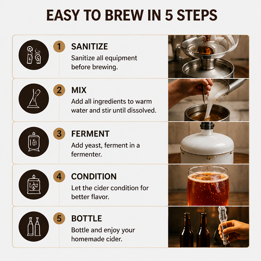 SEVVS Hawthorn Cider Ingredient Kit